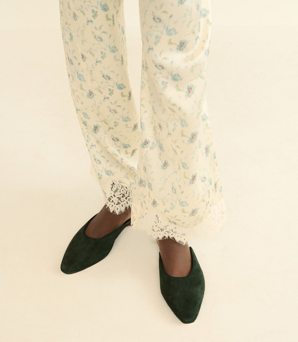 ADAIR SLIDE -- DARK PINE SUEDE