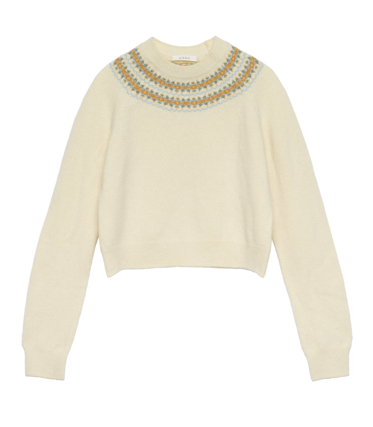 BONIFACE SWEATER -- GATEAU ANNECY FAIR ISLE