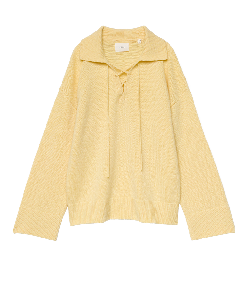 BURKE CASHMERE SWEATER -- WILD HONEYSUCKLE