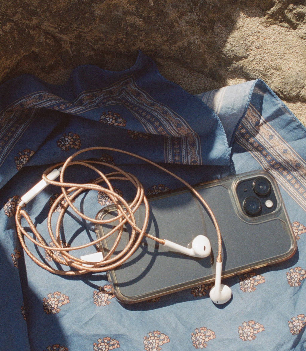 LE POM POM & DÔEN HEADPHONES -- BRONZE