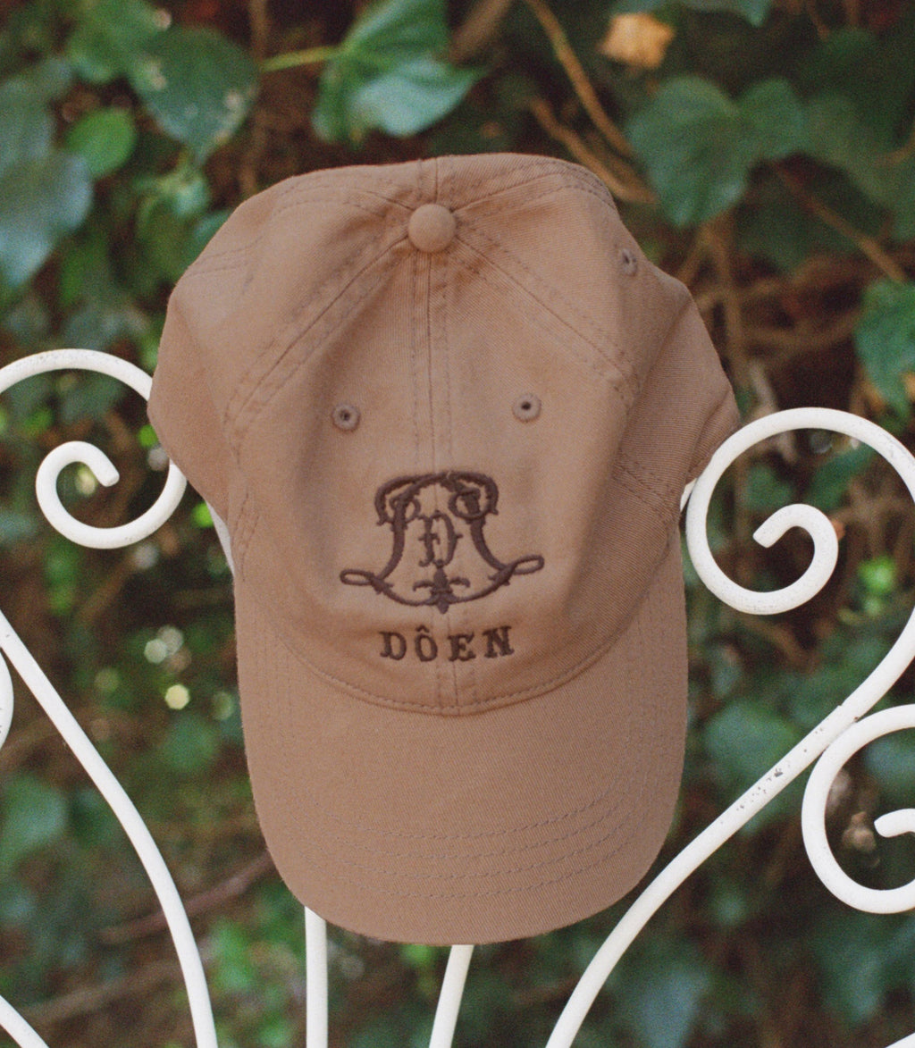 CLARO BASEBALL HAT -- BROWN COTTON