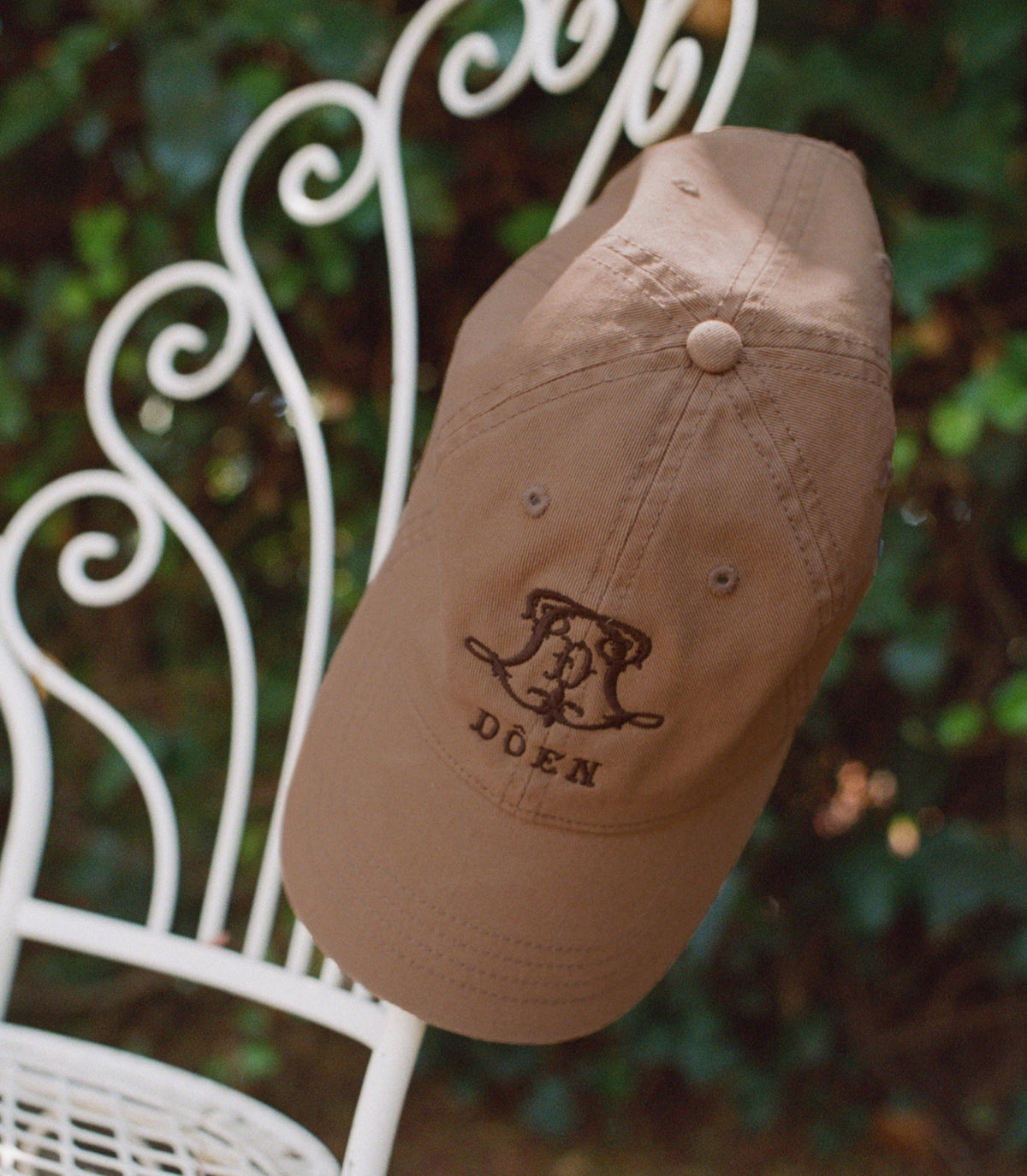 CLARO BASEBALL HAT -- BROWN COTTON