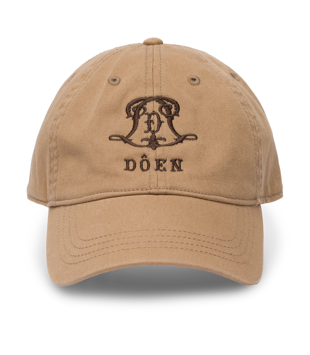 CLARO BASEBALL HAT -- BROWN COTTON