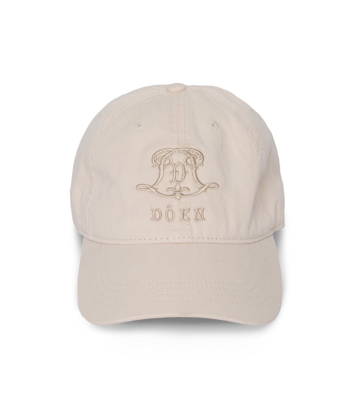 CLARO BASEBALL HAT -- CREAM COTTON