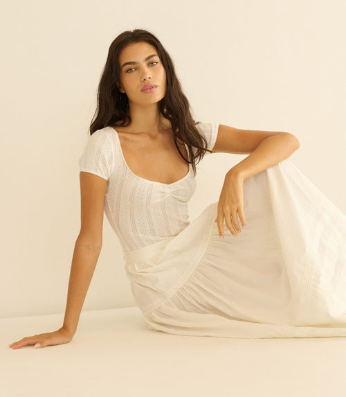 COLETA BODYSUIT -- SALT