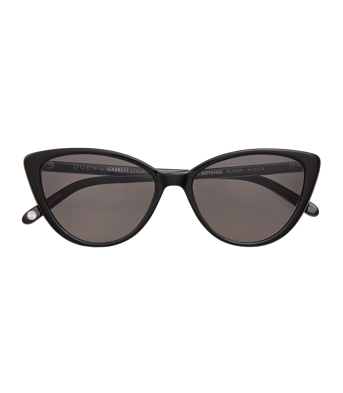 DÔEN BY GARRETT LEIGHT DOYENNE SUNGLASSES -- BLACK