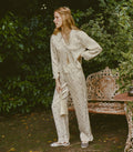 FELISE PANT -- CAMELLIA BLOOM