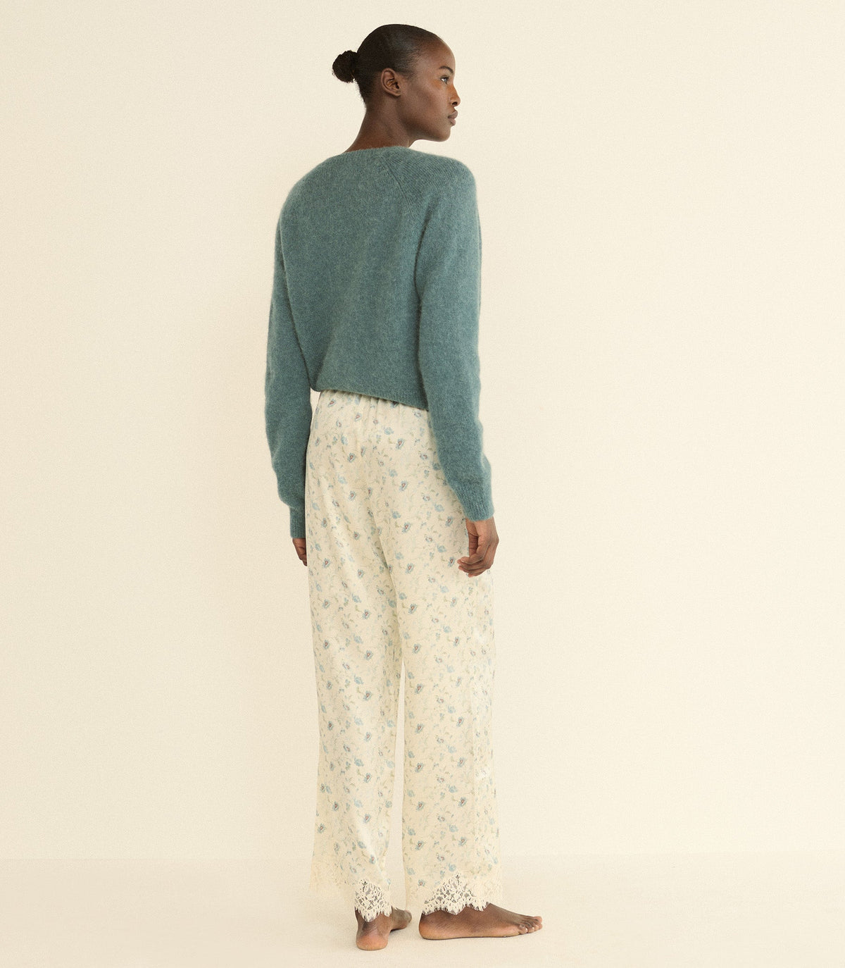 FELISE PANT -- CAMELLIA BLOOM