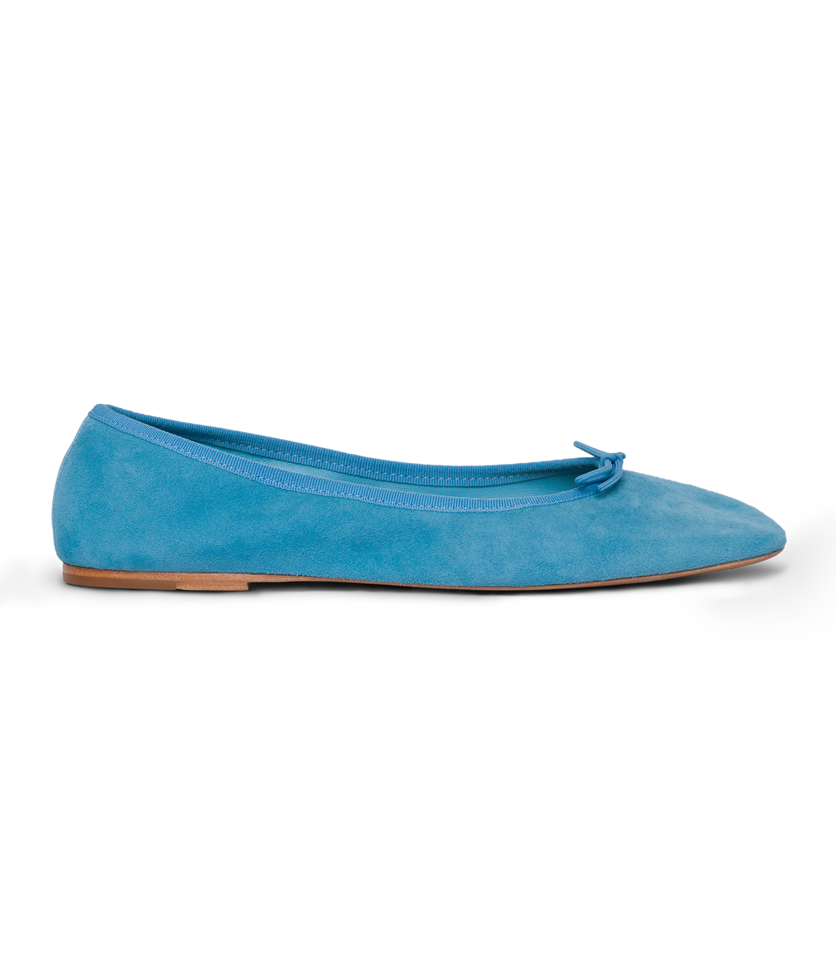 FIFI BALLET FLAT -- PISCINE SUEDE