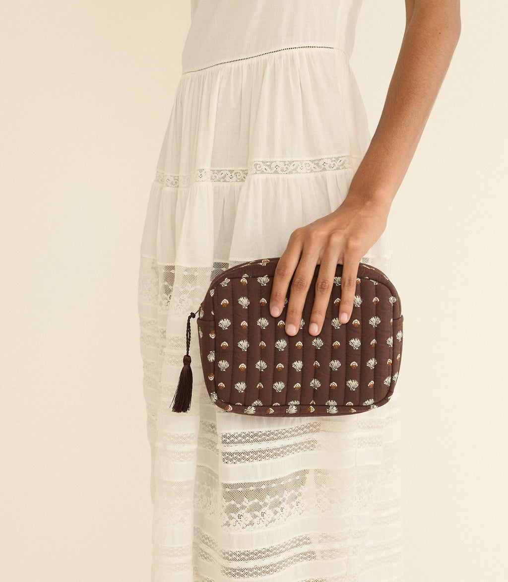 HOLLOWAY POUCH -- TERRE FOULARD DE LA MER