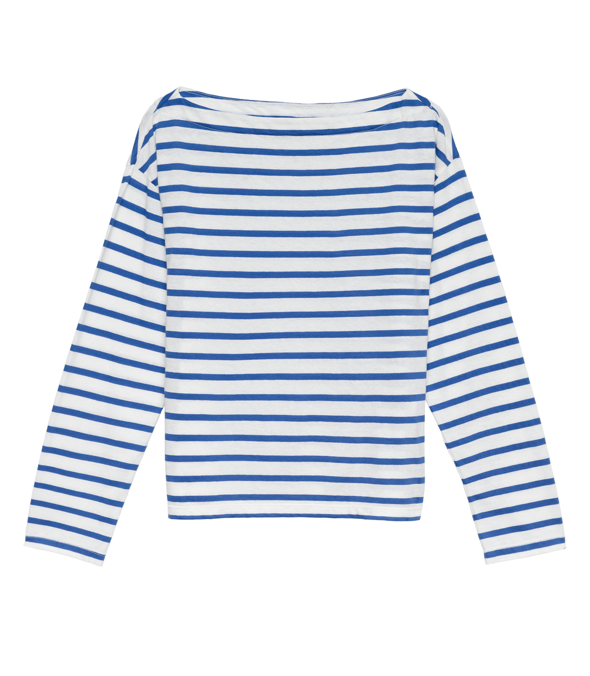 IRENE TEE -- BLEU BRETON STRIPE