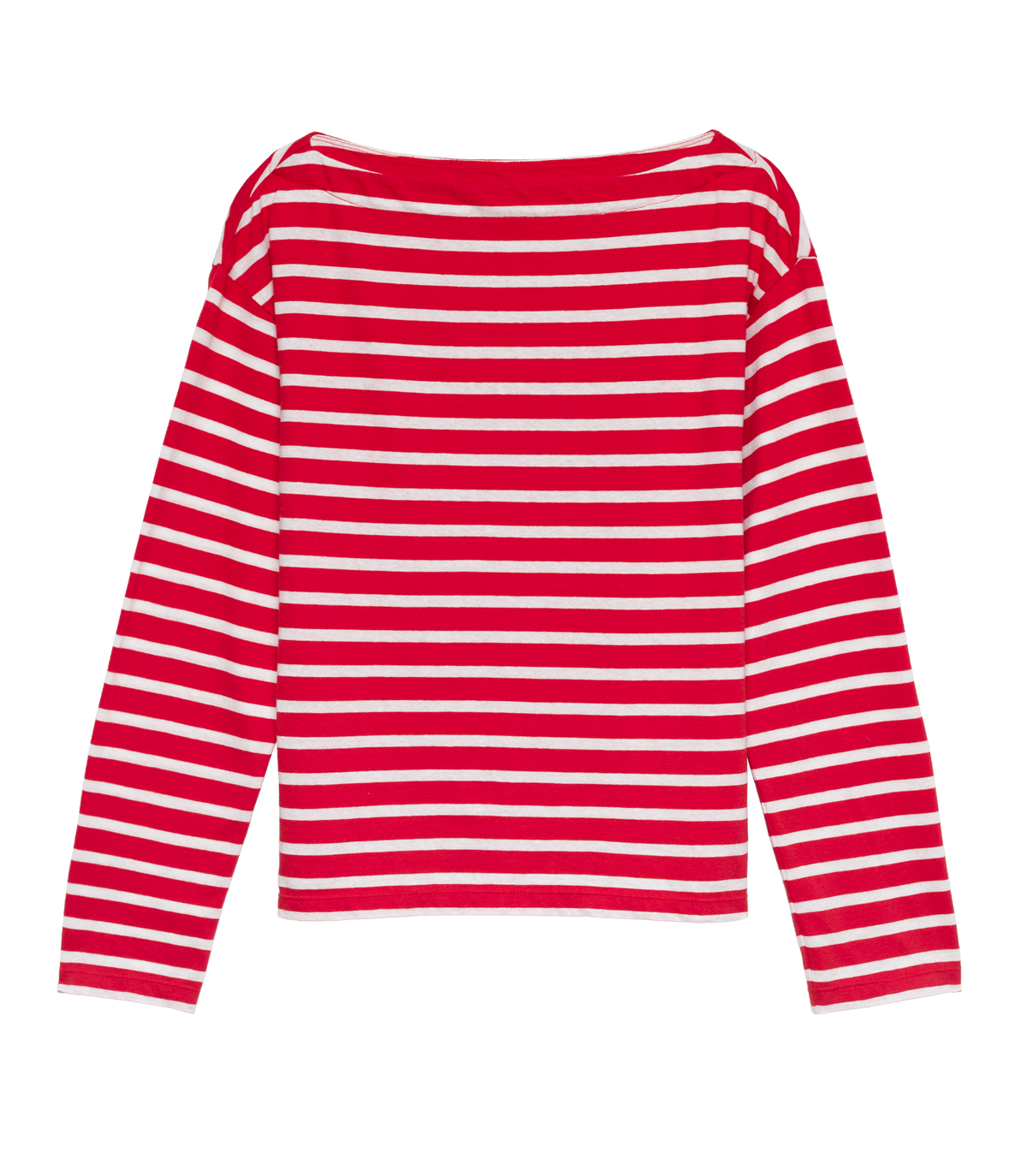 IRENE TEE -- ROUGE BRETON STRIPE