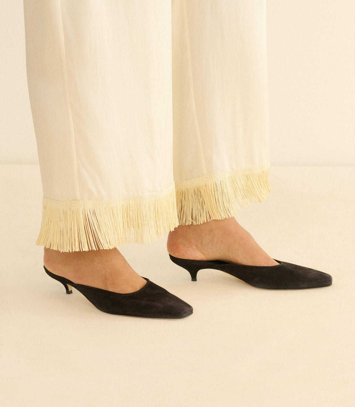 MALIN MULE -- BLACK SUEDE