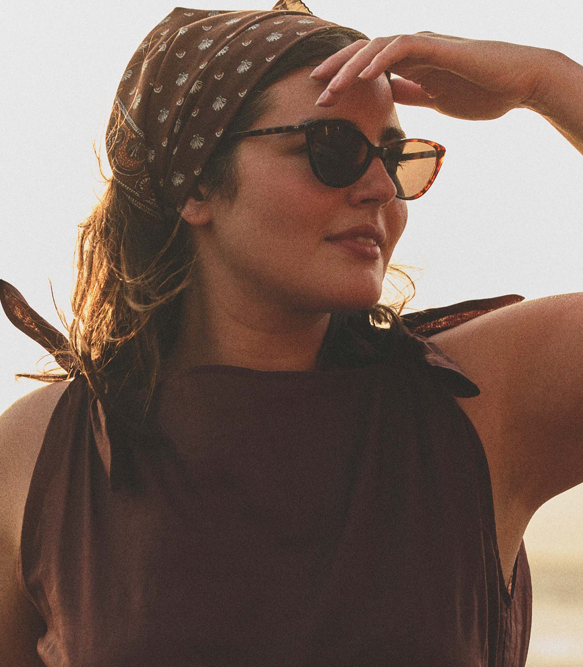PETIT PENNY BANDANA -- TERRE FOULARD DE LA MER