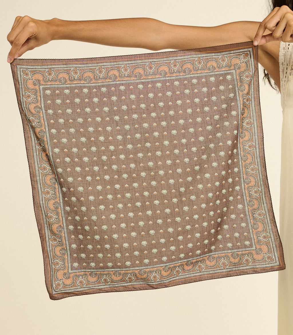 PETIT PENNY BANDANA -- TERRE FOULARD DE LA MER
