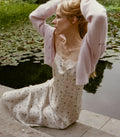 PETRA CARDIGAN -- VIOLET THISTLE