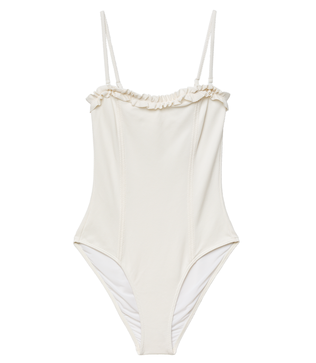 POPPY MAILLOT -- POWDER