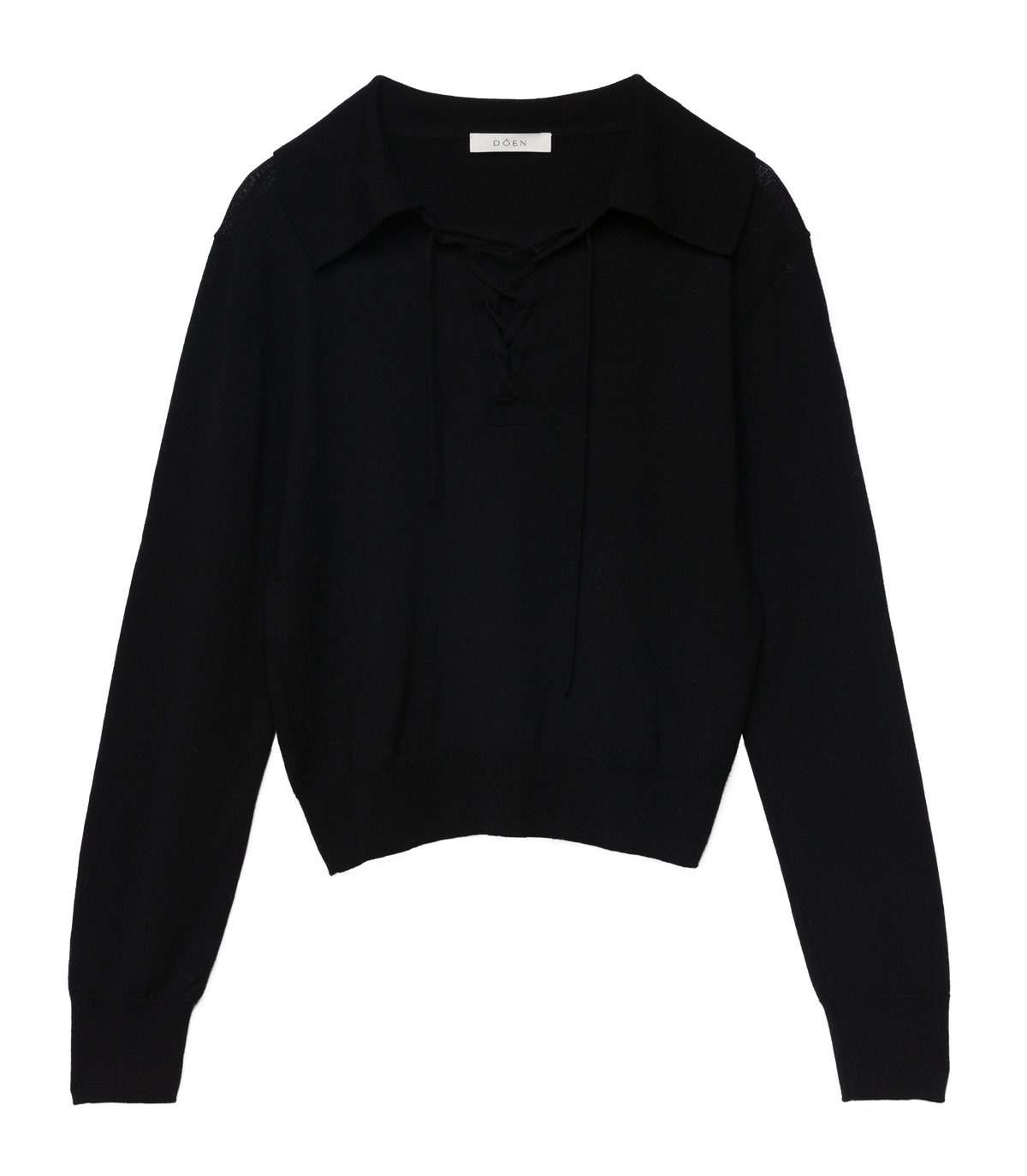REED SWEATER -- BLACK