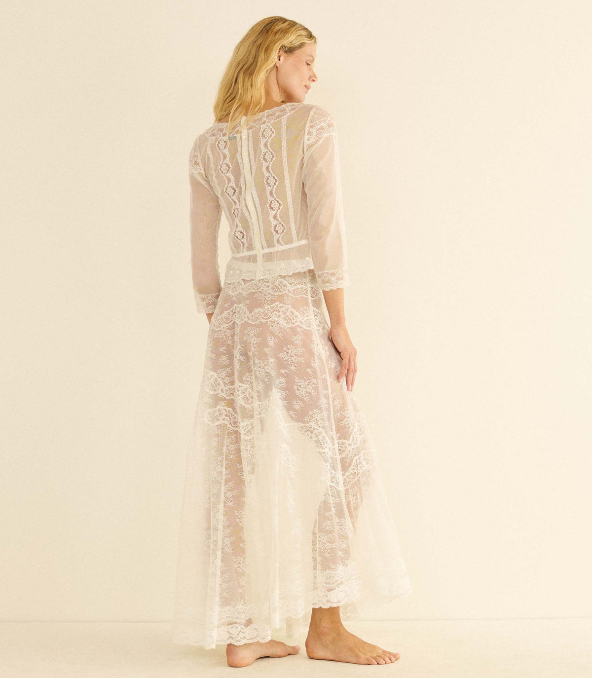 VICTORIANA SKIRT -- SALT